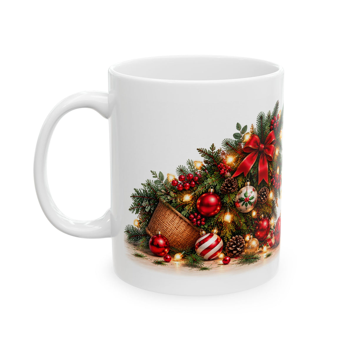 Santa’s Little Troublemaker -Personalized Ceramic Mug