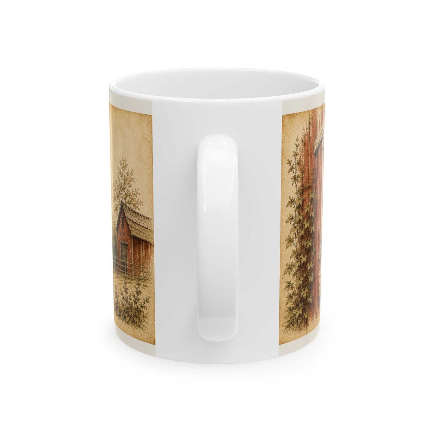 Bold Yet Gentle- Vintage Friesian Mug (11oz)
