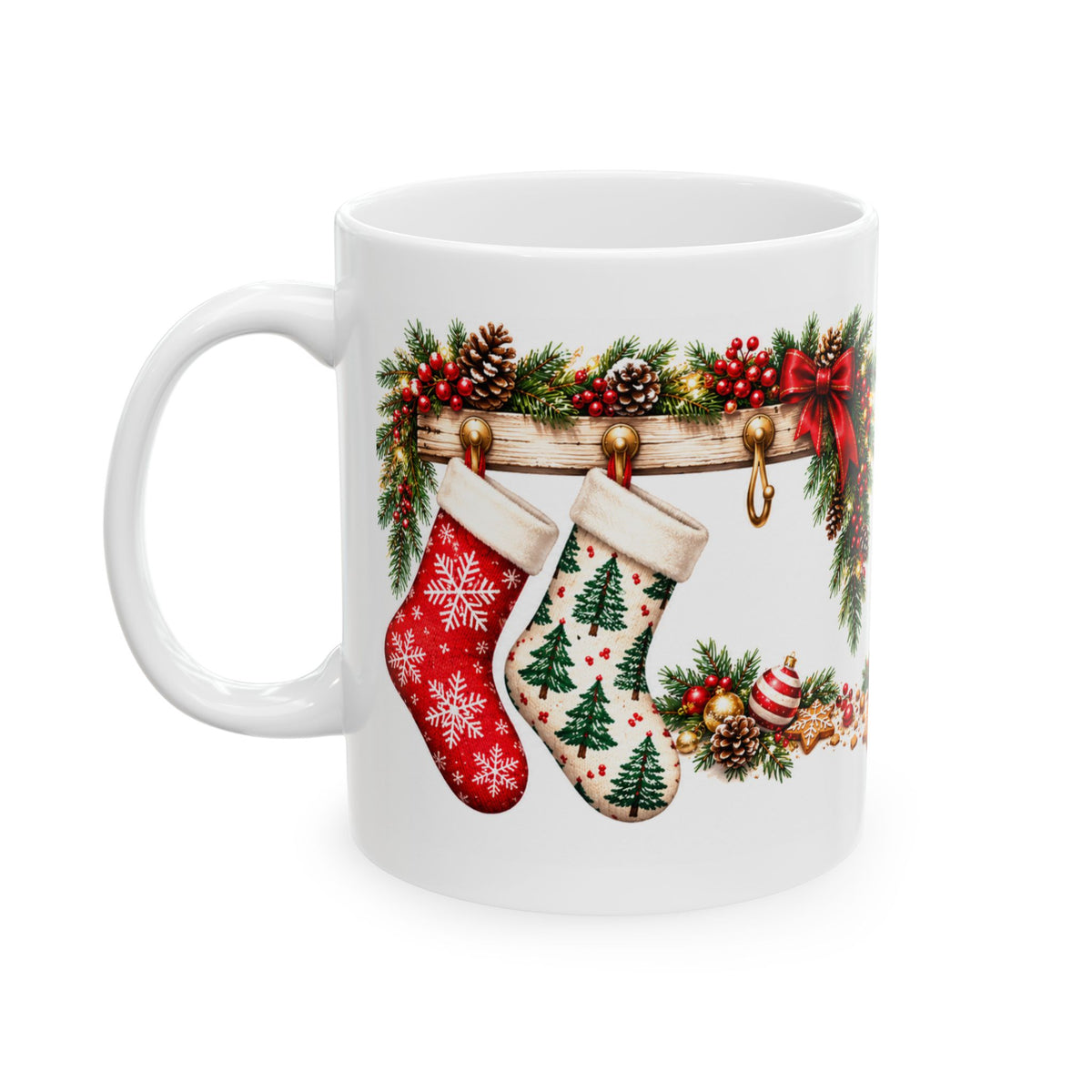 Mischievous Cat Stocking Stuffer - Personalized Ceramic Mug