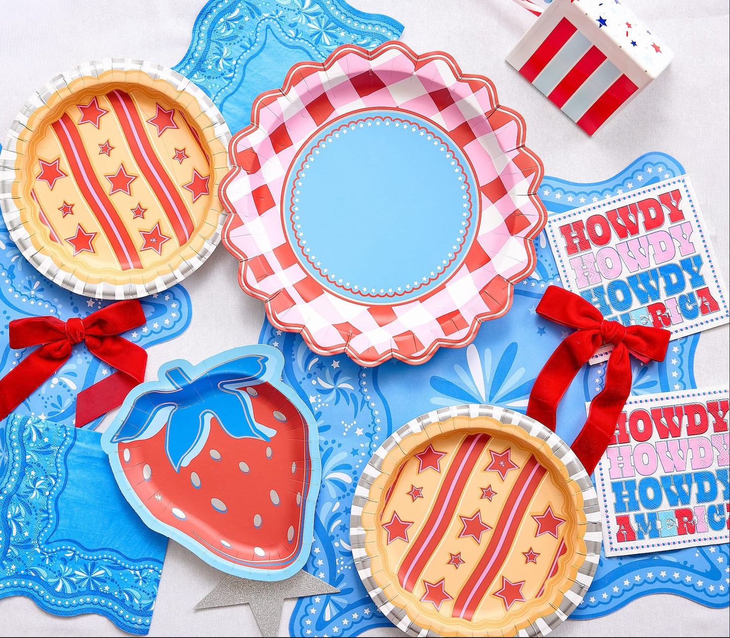 Star Spangled Spark Lunch Napkins (20 ct)