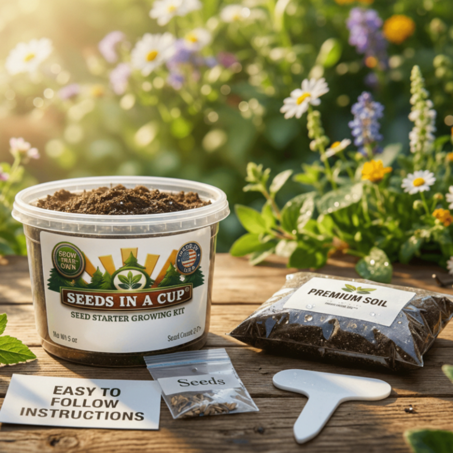 Brussels Sprouts Grow Kit | Seeds In A Cup®