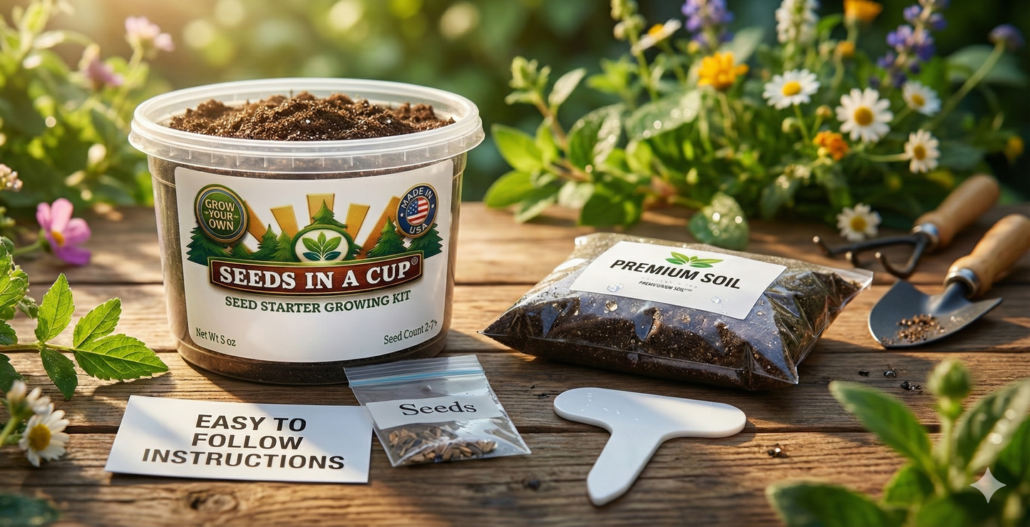 Rosemary Grow Kit | Seeds In A Cup®