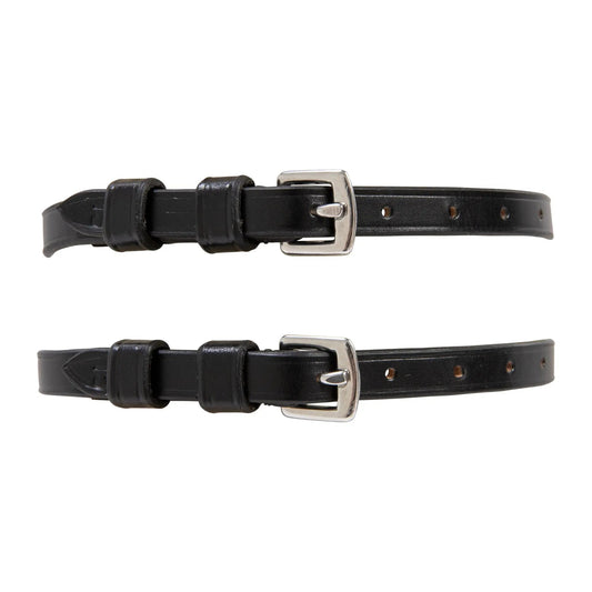 Huntley Equestrian Premium English Leather Spur Straps