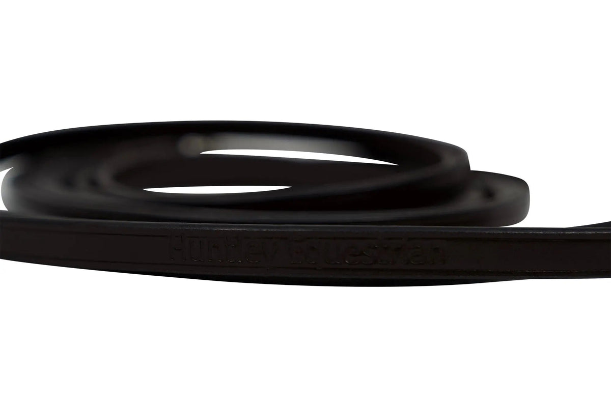 Huntley Equestrian Sedgwick Leather Draw Reins With Snap Ends