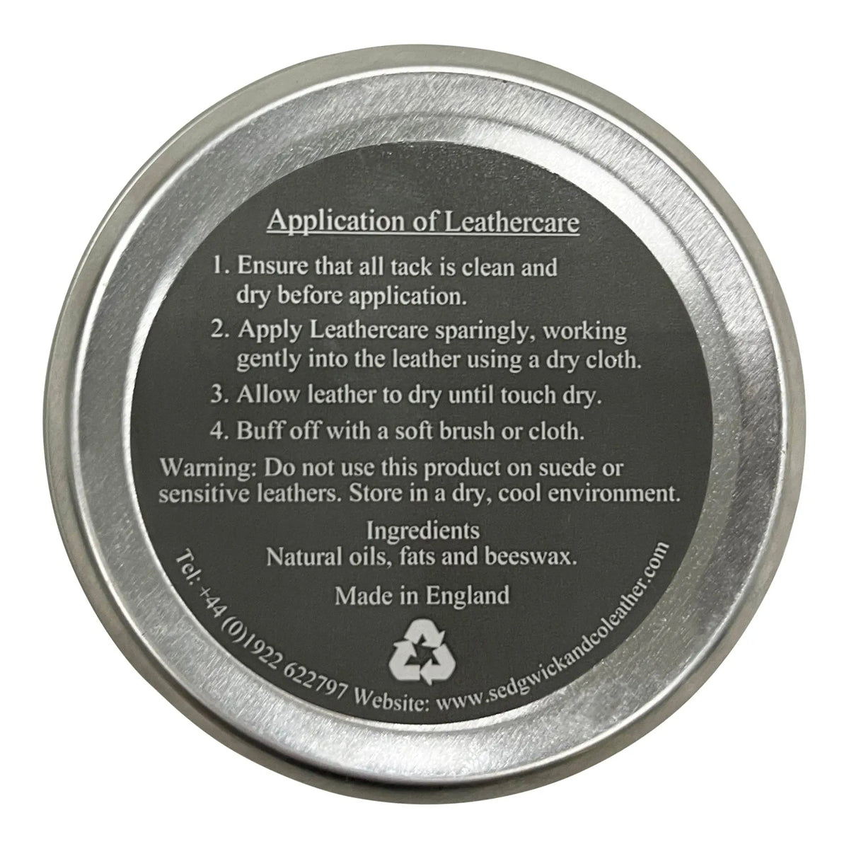 Huntley Equestrian Sedgwick Leather Care
