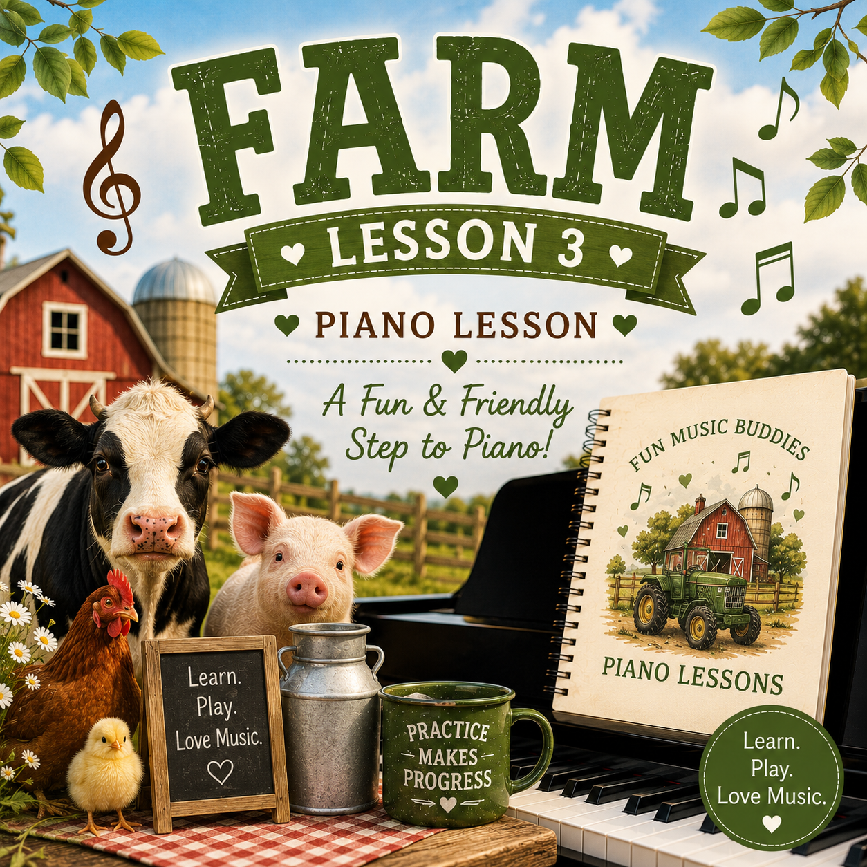 Pre-recorded lesson #3-Farm