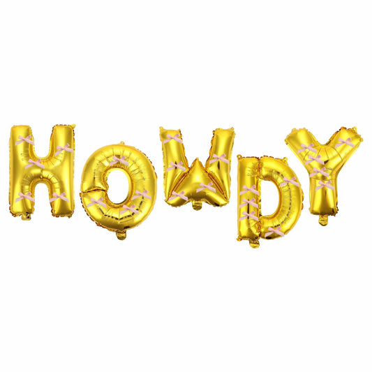 Howdy Darling Balloon Banner