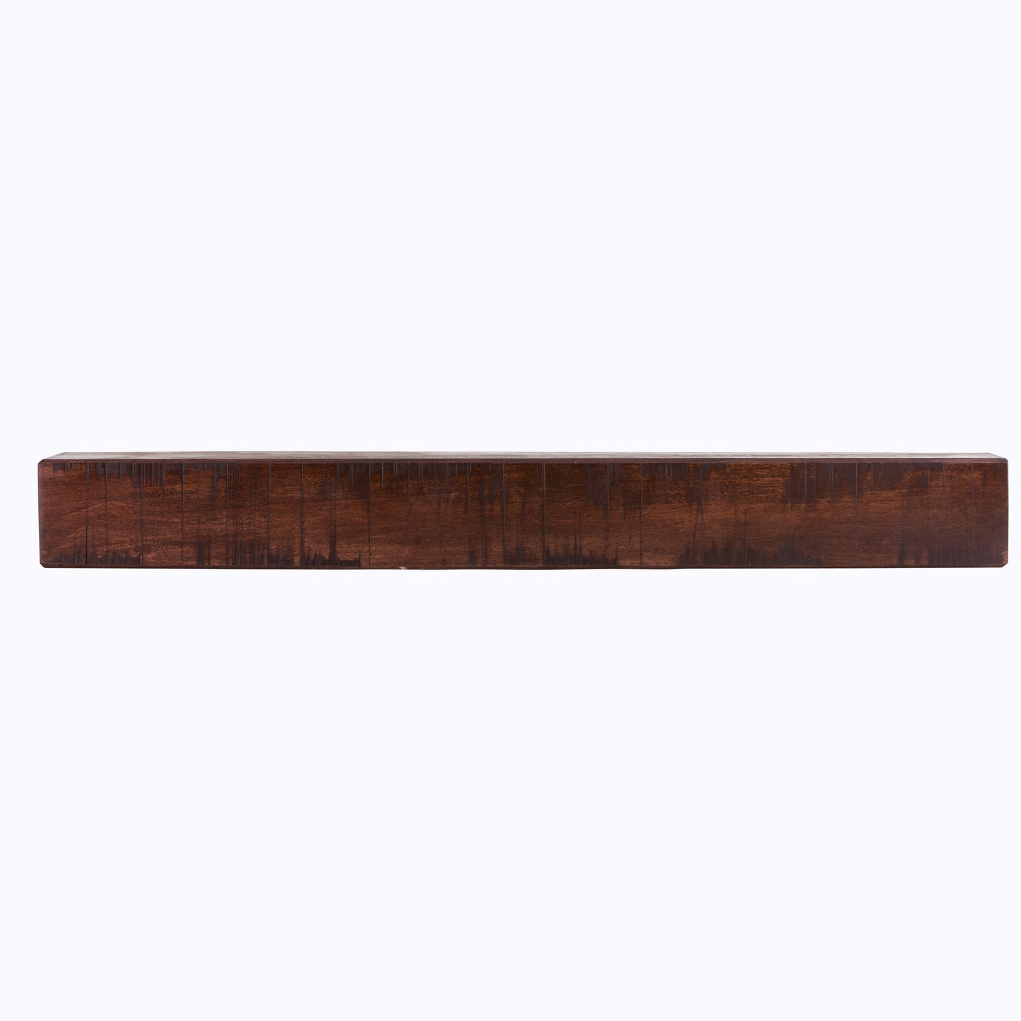 Rustic Poplar Fireplace Mantel Shelf