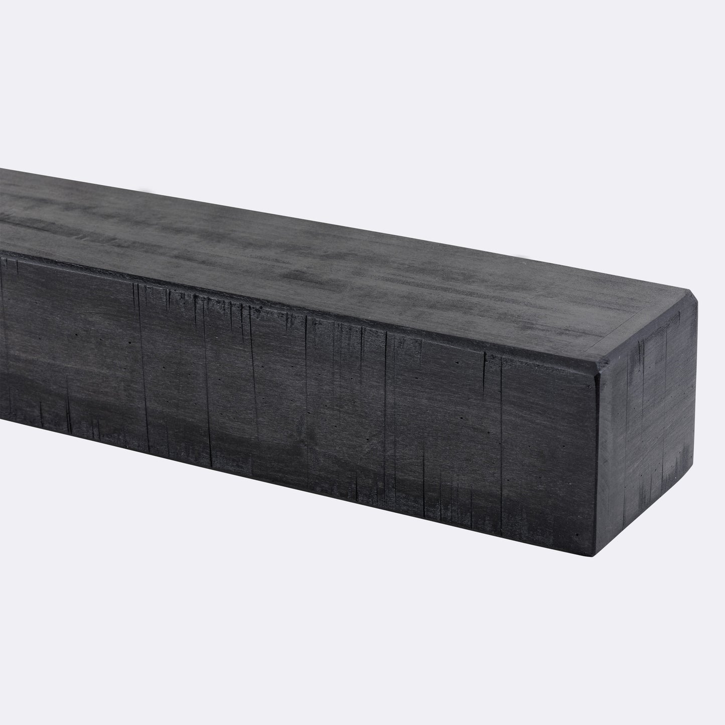 Rustic Poplar Fireplace Mantel Shelf