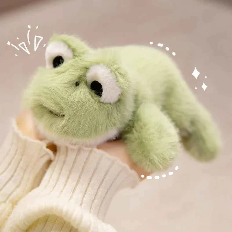 Kawaii Cartoon Plush Wrist Rest Doll (7 in) - Horse, Duck, Cow, Frog Stuffed Animal Office Companion