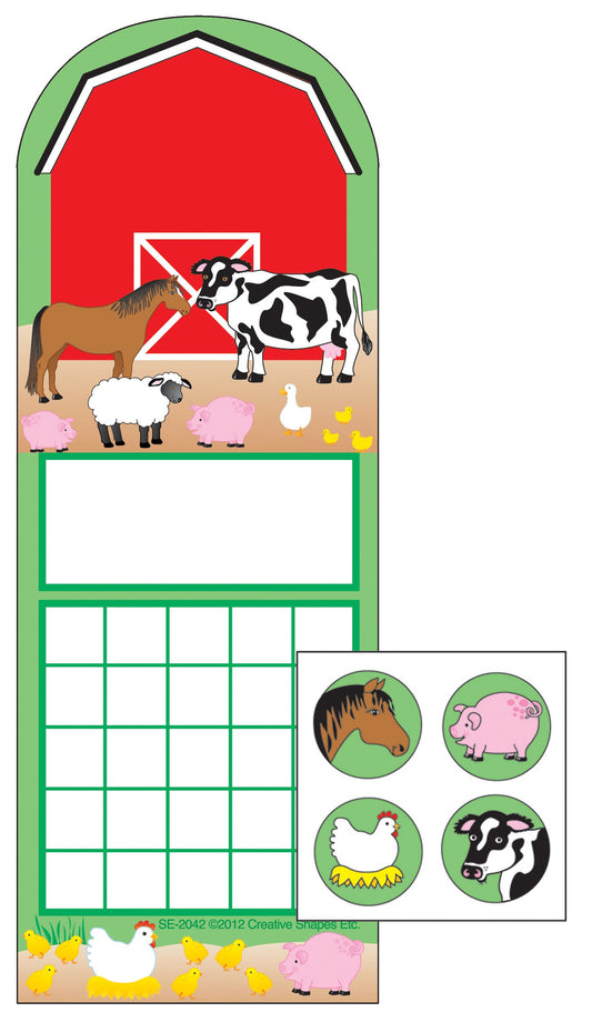 SHAPES ETC. Incentive Sticker Set - Farm