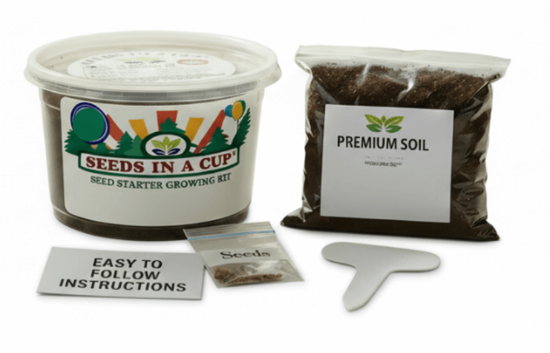 Peach Tree Grow Kit | Seeds In A Cup®