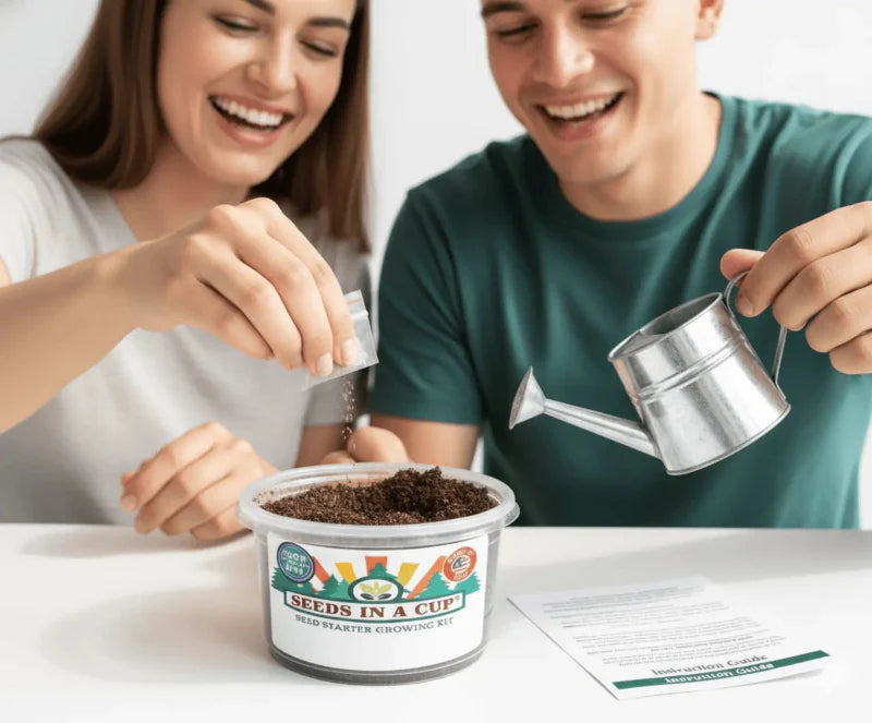 Rhubarb Grow Kit | Seeds In A Cup®
