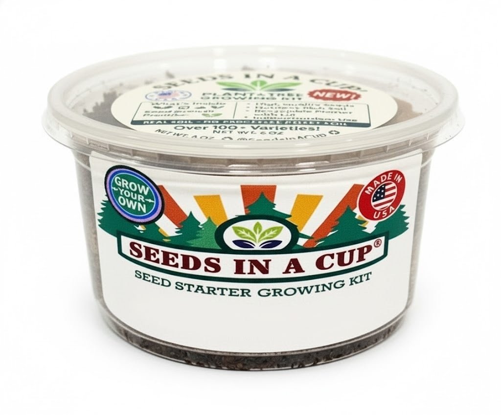 Mustard Greens Grow Kit | Seeds In A Cup®