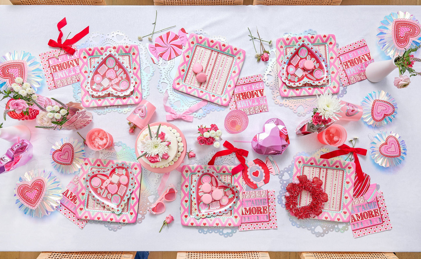 Sweetheart Candy Shaped Napkins (20 count)